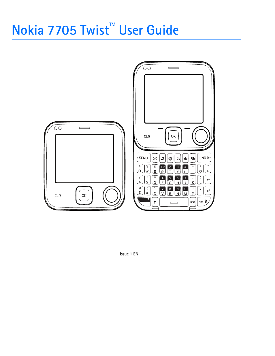 Nokia 7705 twist, User guide | Nokia 7705 Twist User Manual | Page 2 / 125