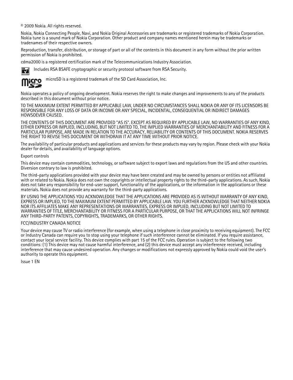 Nokia 7705 Twist User Manual | Page 3 / 125