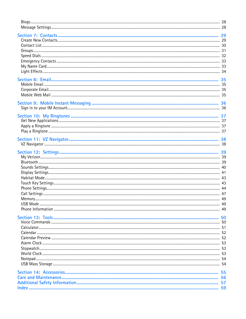 Nokia 7705 Twist User Manual | Page 5 / 125