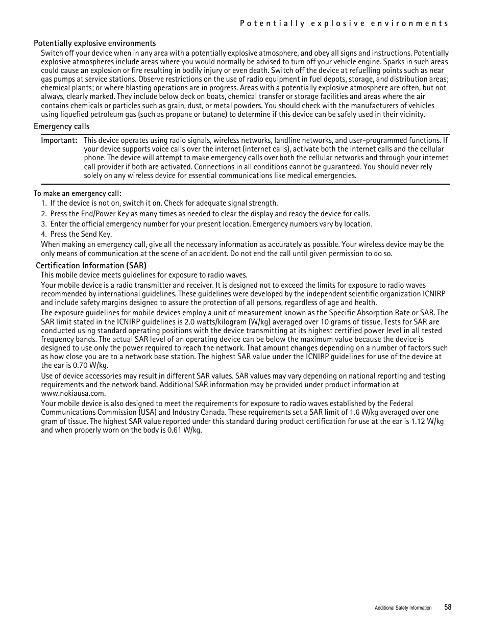 Nokia 7705 Twist User Manual | Page 59 / 125