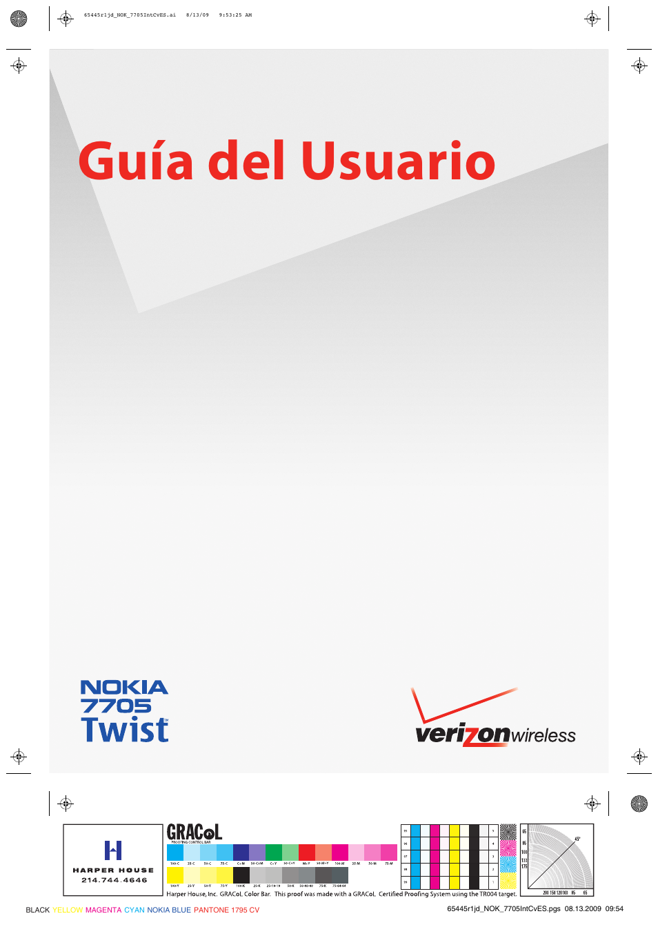 Guía del usuario | Nokia 7705 Twist User Manual | Page 62 / 125