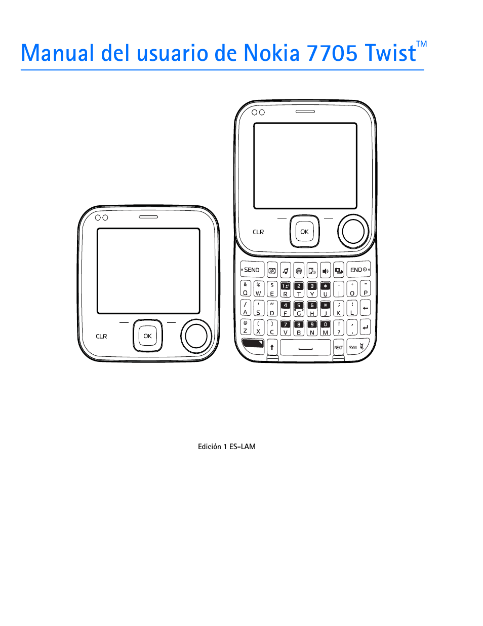 Manual del usuario de nokia 7705 twist | Nokia 7705 Twist User Manual | Page 63 / 125
