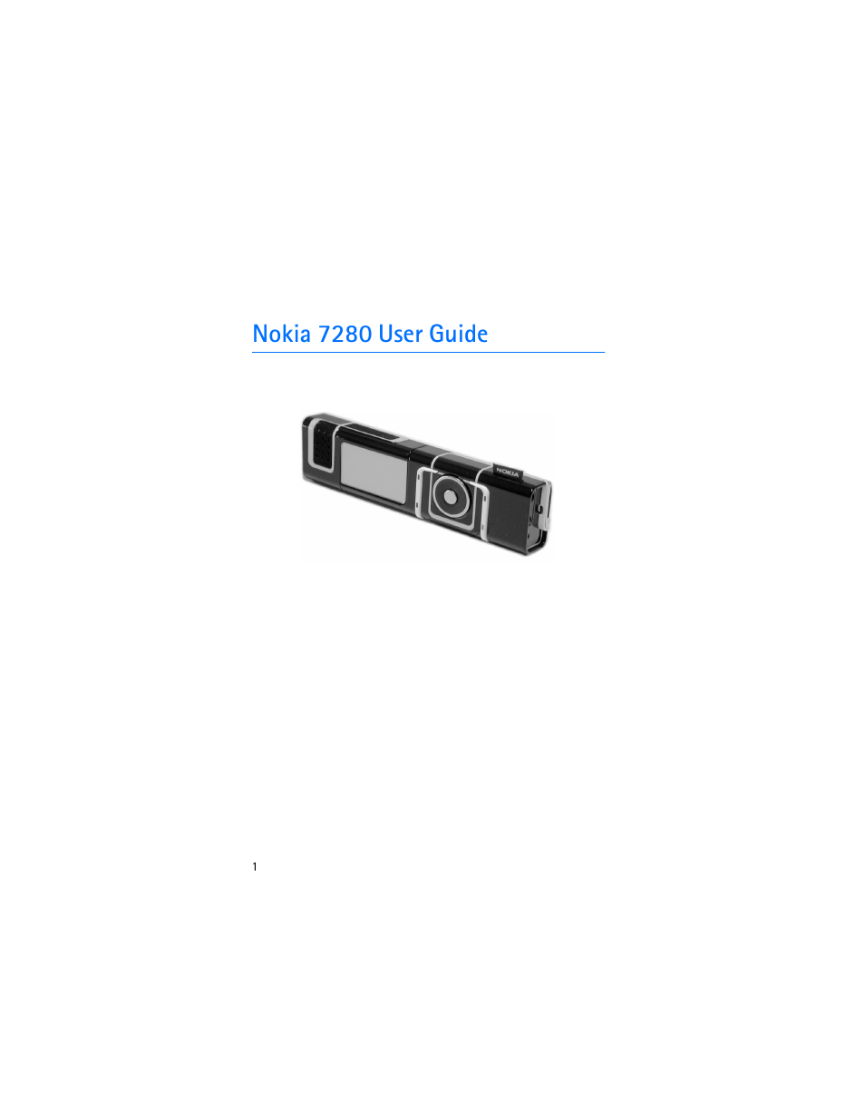 Nokia 7280 user guide | Nokia 7280 User Manual | Page 2 / 105
