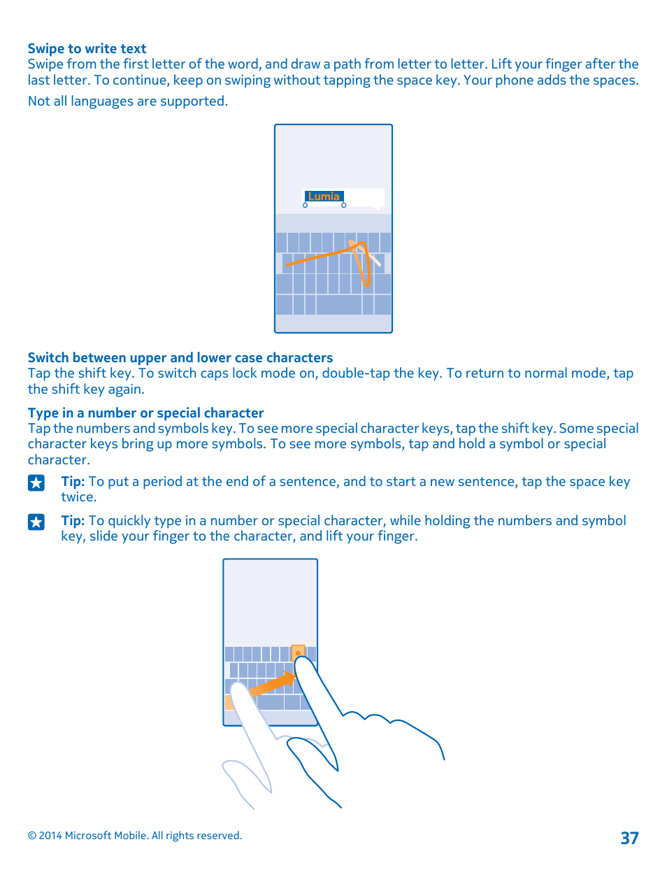 Nokia Lumia 1520 User Manual | Page 37 / 115