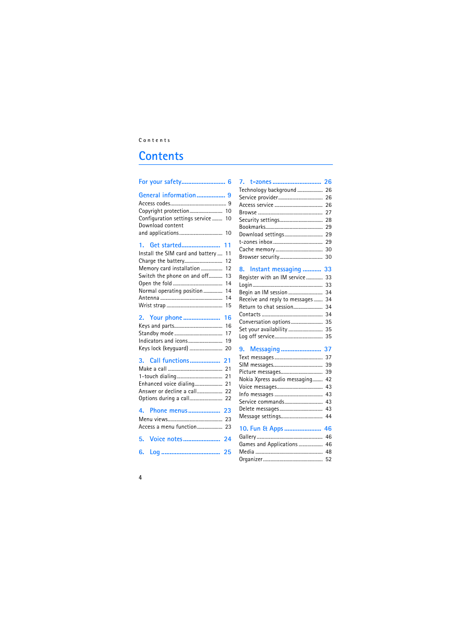 Nokia 6086 User Manual | Page 37 / 233