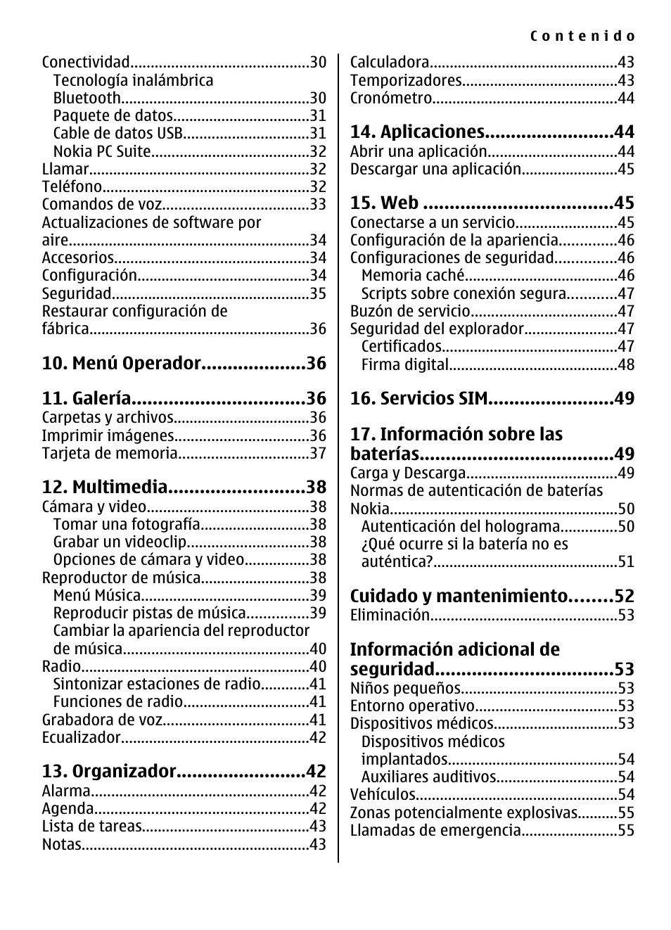 Nokia 5310 User Manual | Page 60 / 114