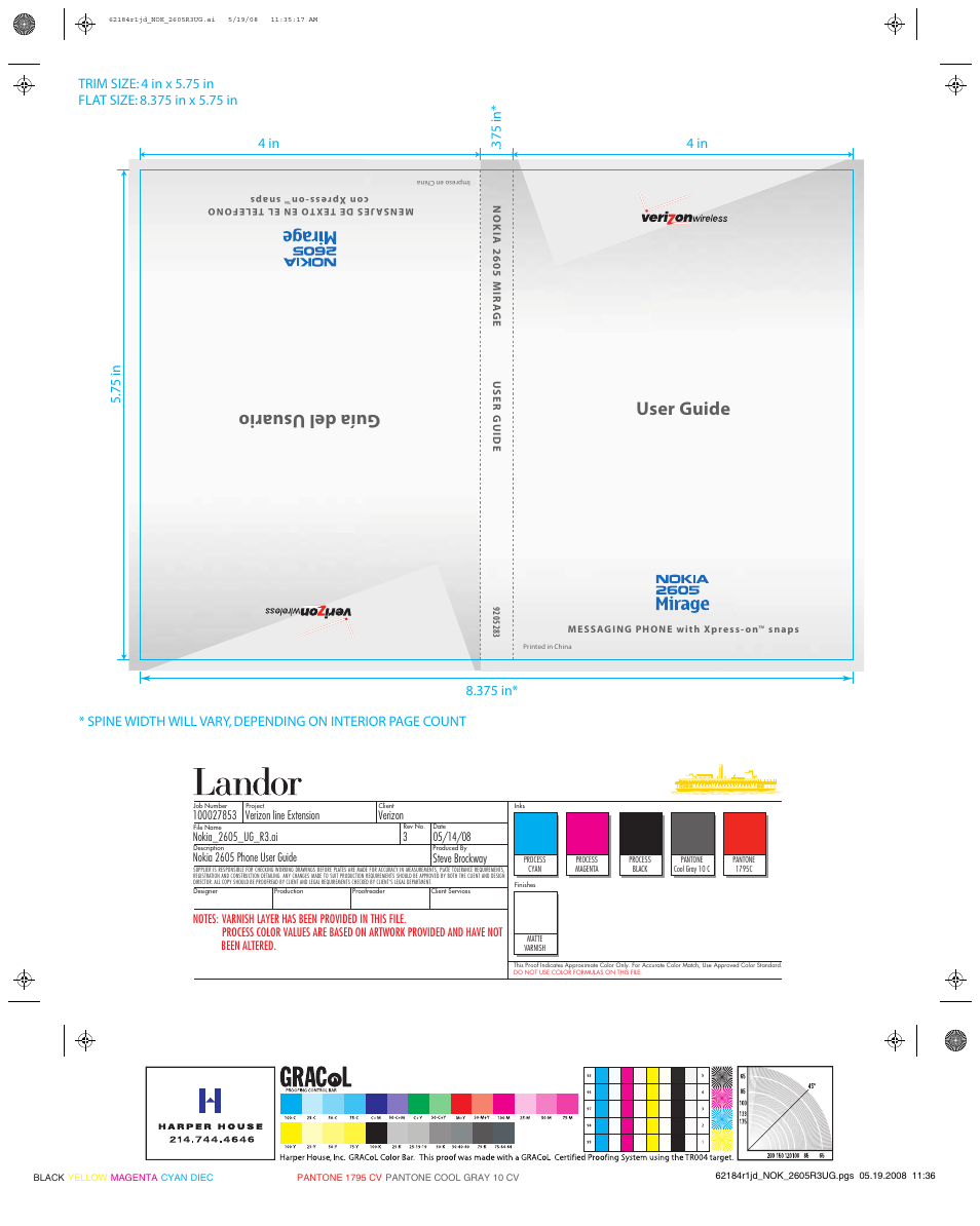 Nokia 2605 User Manual | 101 pages