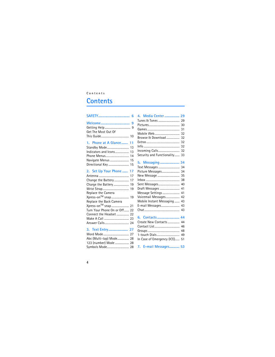 Nokia 2605 User Manual | Page 5 / 101