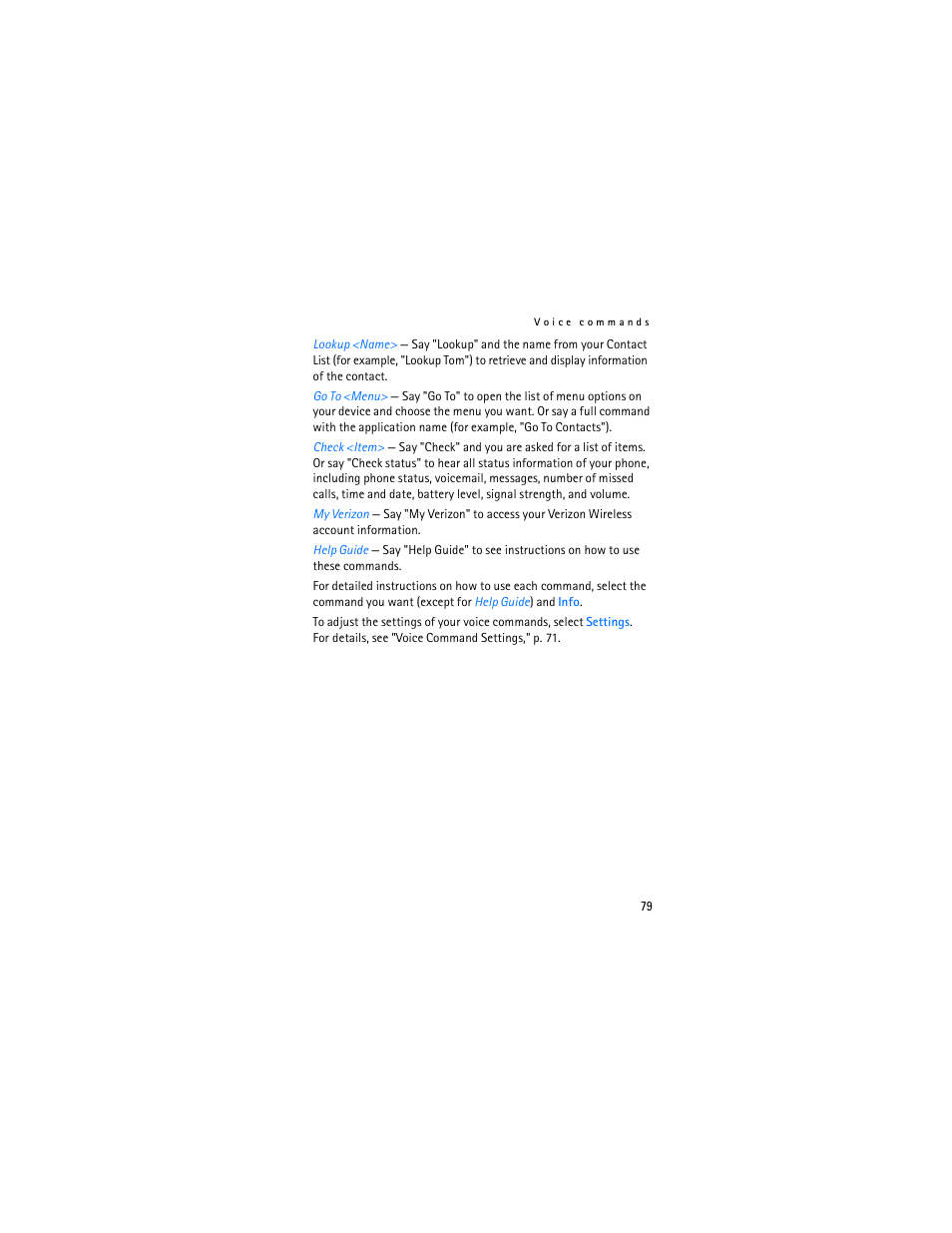 Nokia 2605 User Manual | Page 80 / 101