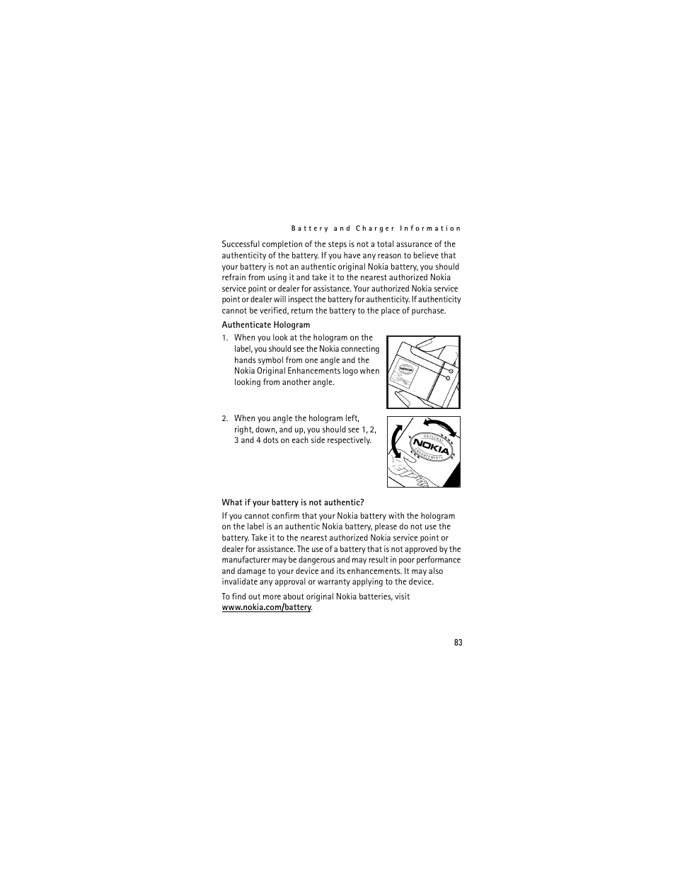 Nokia 2605 User Manual | Page 84 / 101