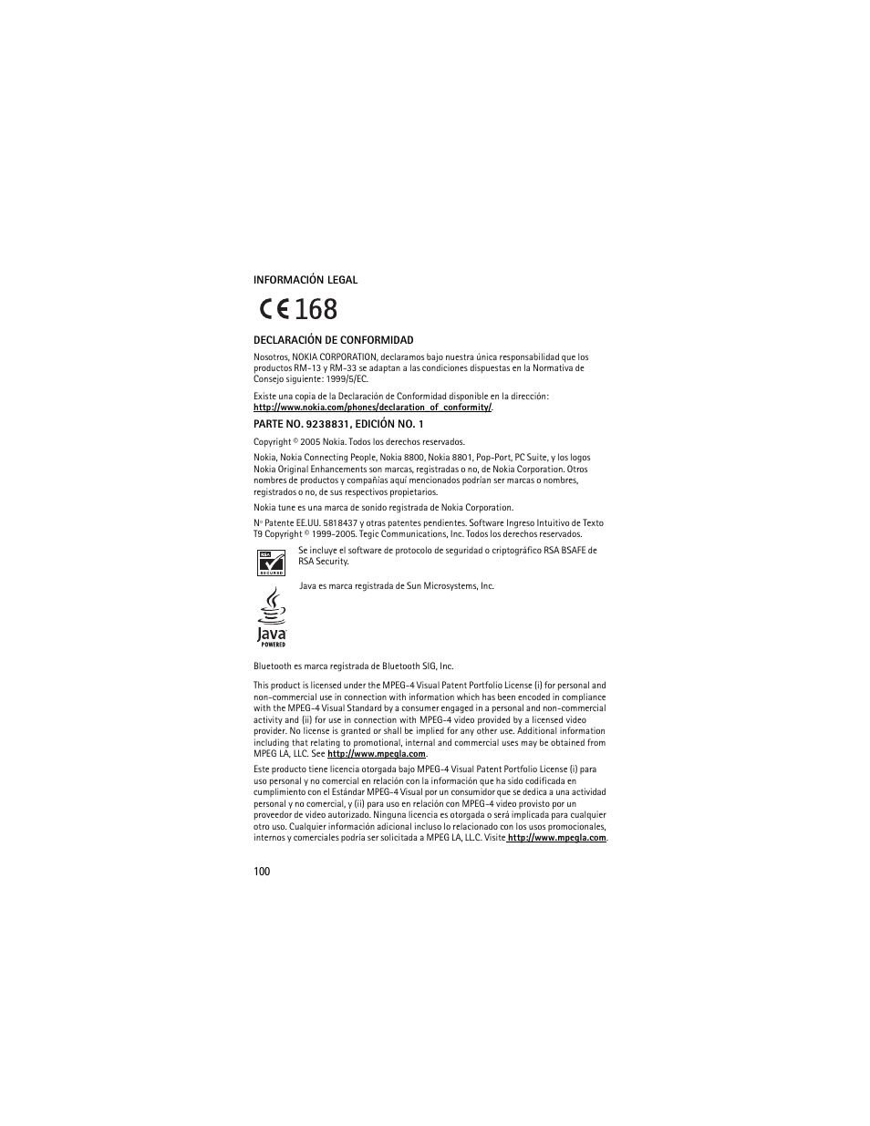 Nokia 8801 User Manual | Page 101 / 209