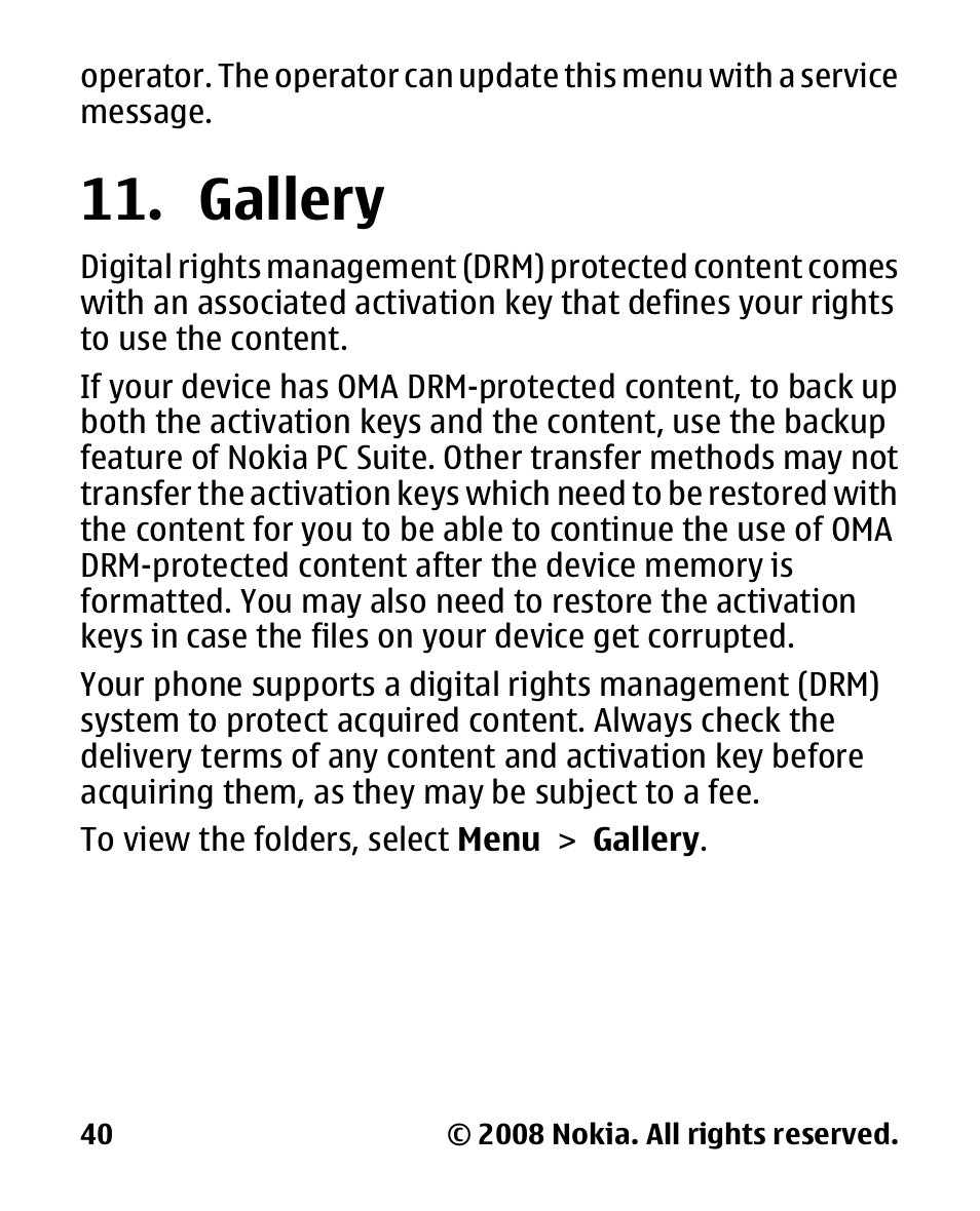 Gallery | Nokia 2680 slide User Manual | Page 41 / 144