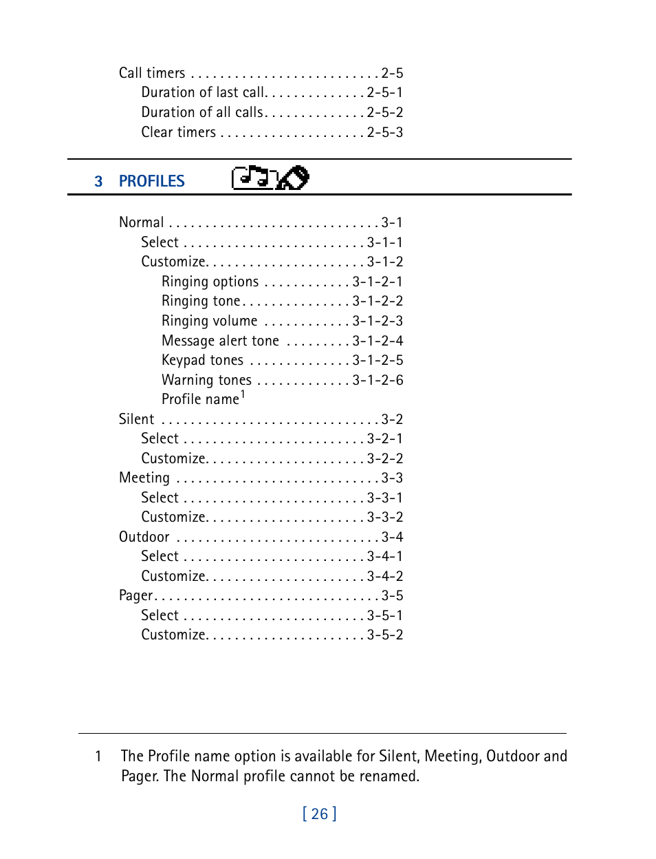 Nokia 1261 User Manual | Page 33 / 145