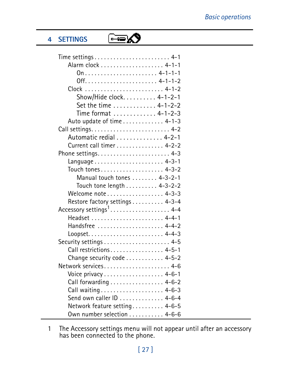 Nokia 1261 User Manual | Page 34 / 145