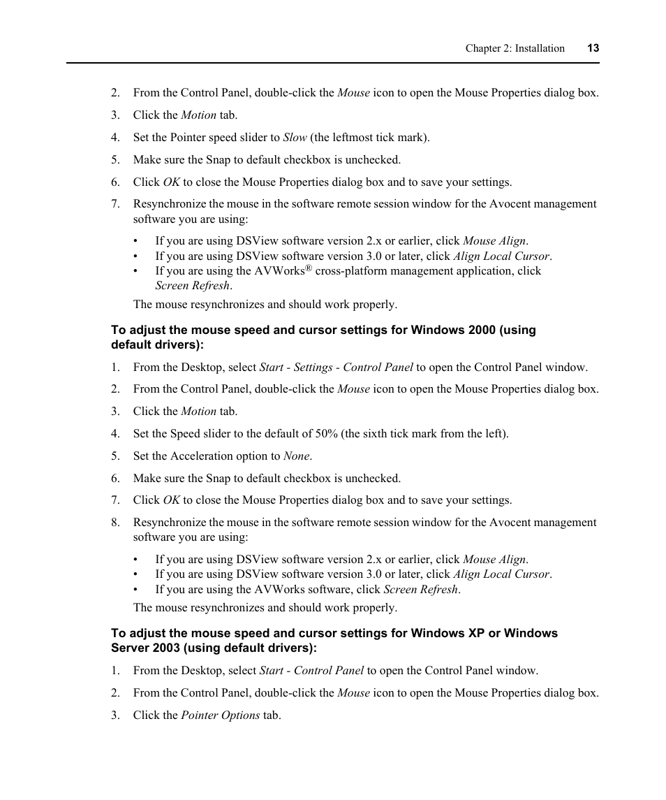 Avocent DSR 1024 User Manual | Page 25 / 86