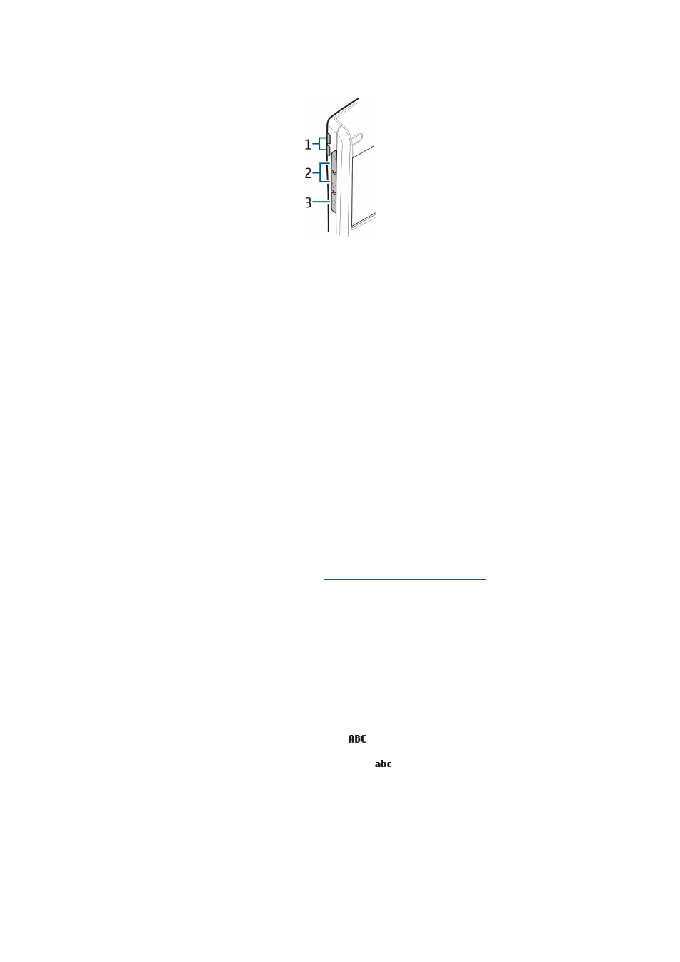 Side view, Key functions | Nokia E62 User Manual | Page 14 / 94