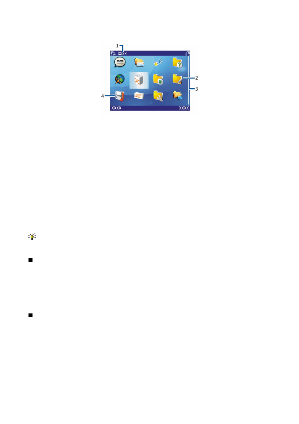 Scroll and make selections, Nokia pc suite | Nokia E62 User Manual | Page 23 / 94