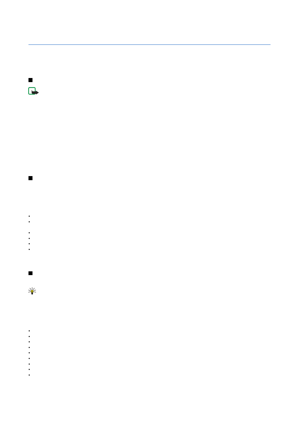 Office applications, Calculator, Notes | Clock | Nokia E62 User Manual | Page 50 / 94