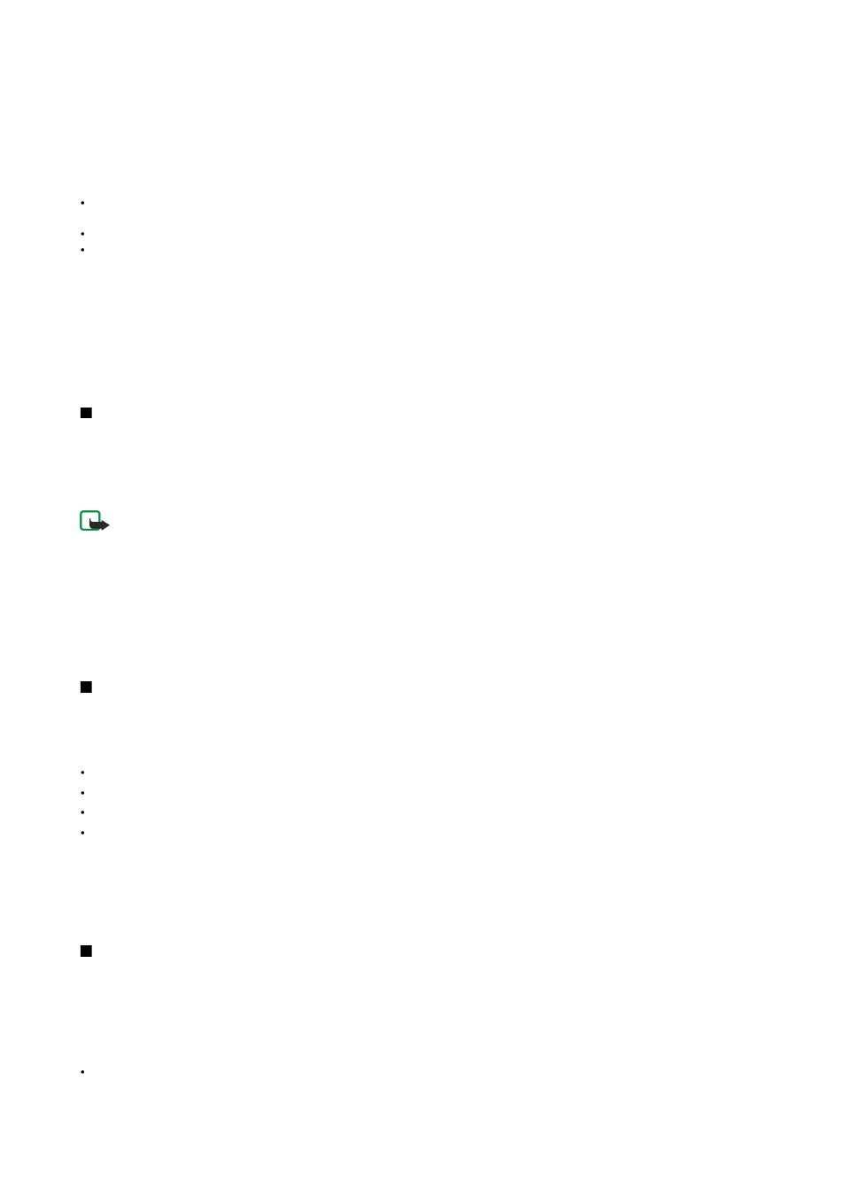 Connection manager, View and end active connections, Modem | Device management, Server profile settings | Nokia E62 User Manual | Page 65 / 94