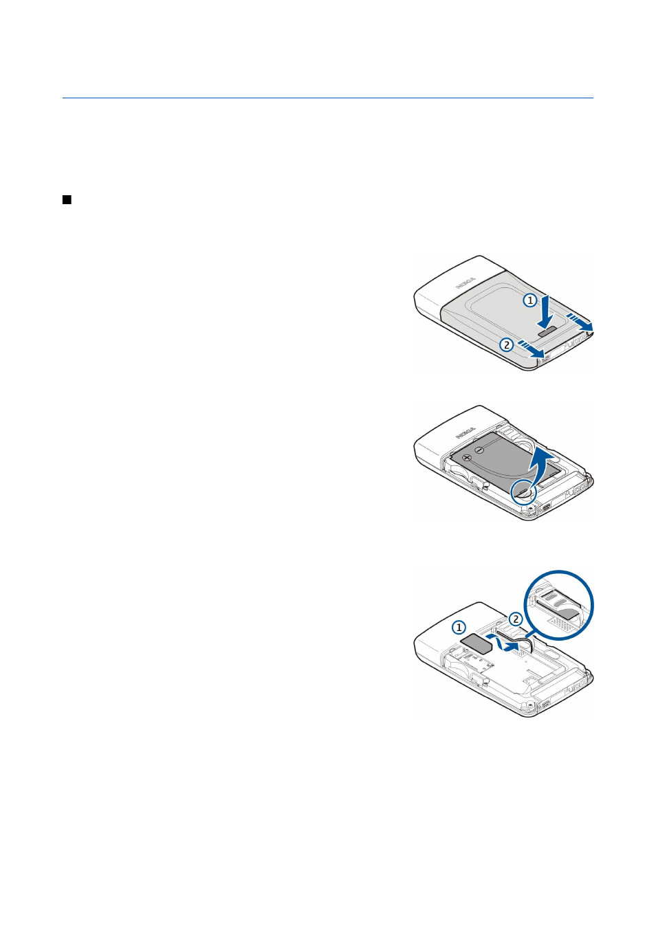 Get started, Insert the smartchip and battery | Nokia E62 User Manual | Page 9 / 94