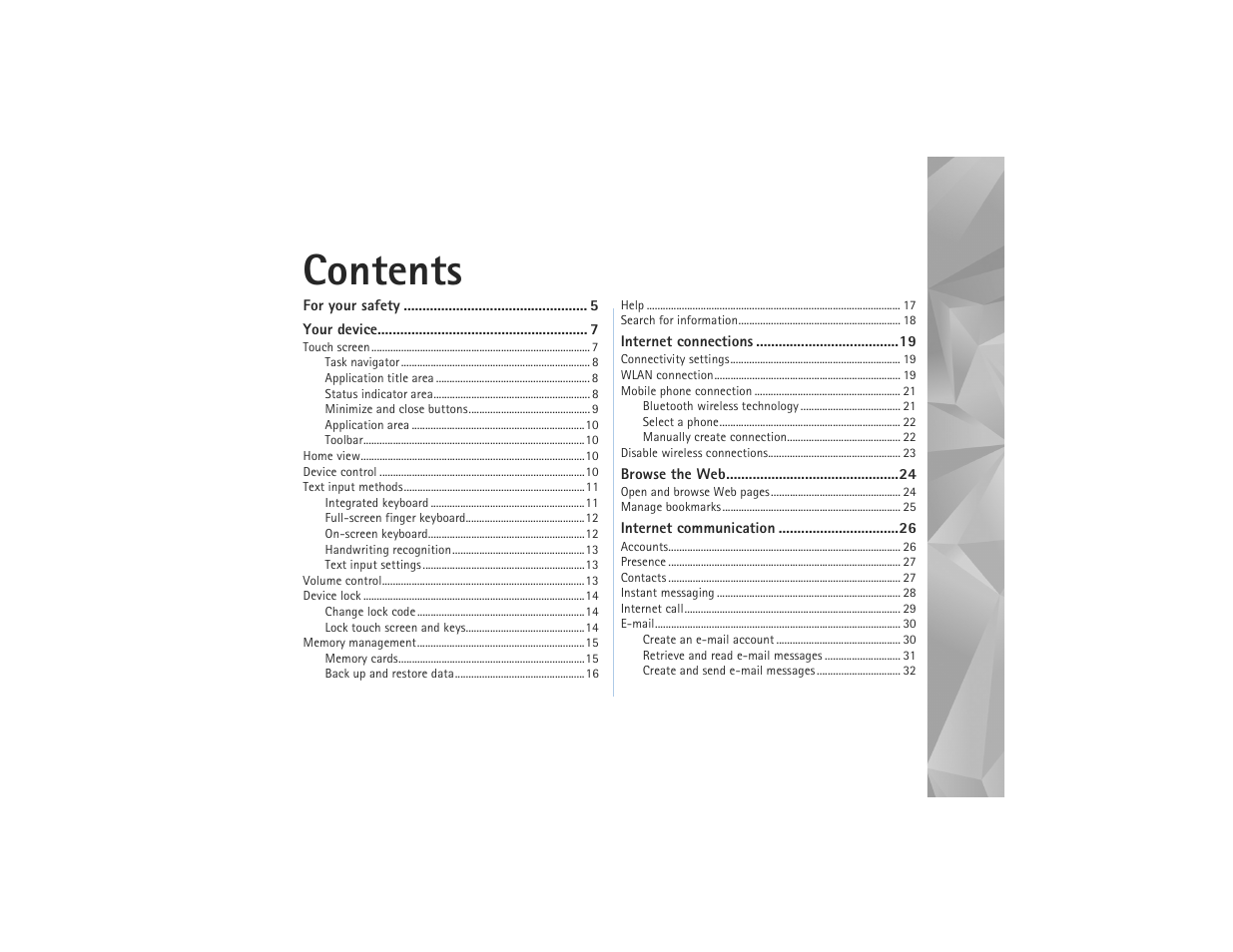 Nokia N810 User Manual | Page 3 / 52