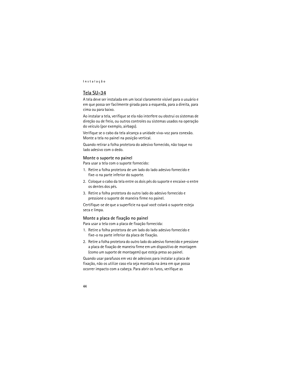 Tela su-34 | Nokia Display Car Kit CK-600 User Manual | Page 142 / 206