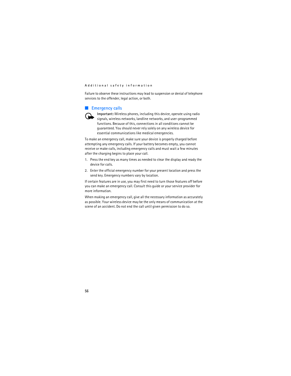 Nokia 6305i User Manual | Page 57 / 137