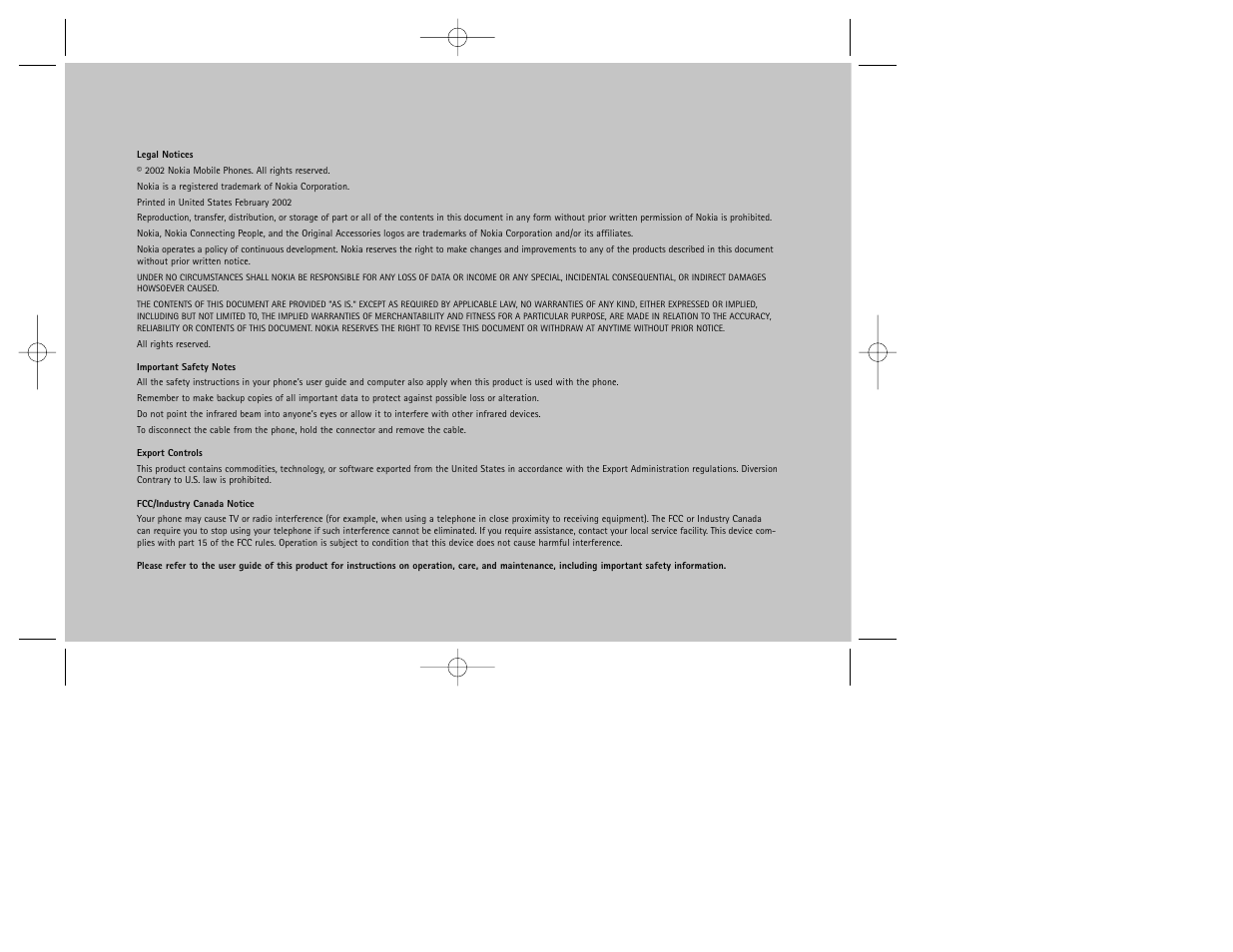 Nokia 9290 User Manual | Page 15 / 16