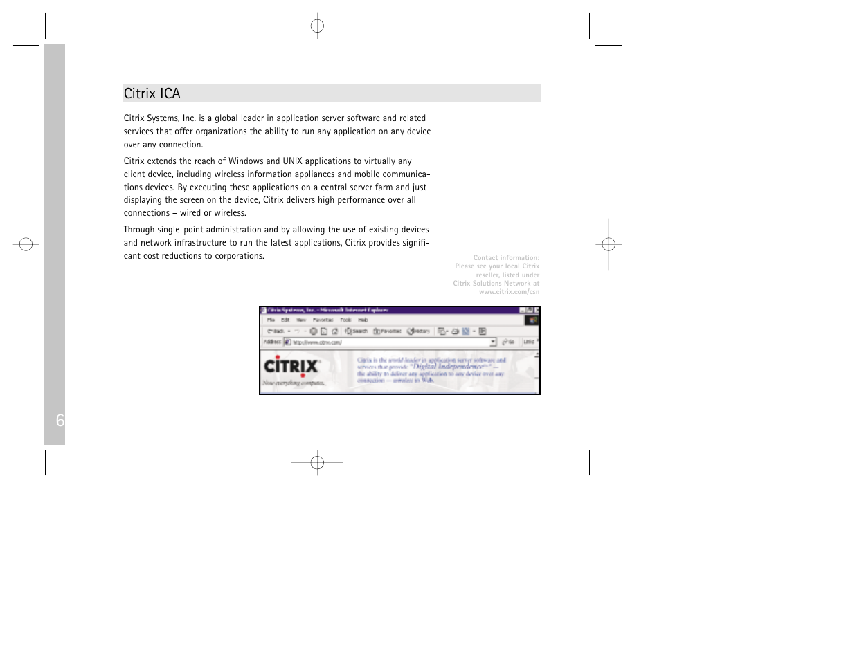 Citrix ica | Nokia 9290 User Manual | Page 8 / 16