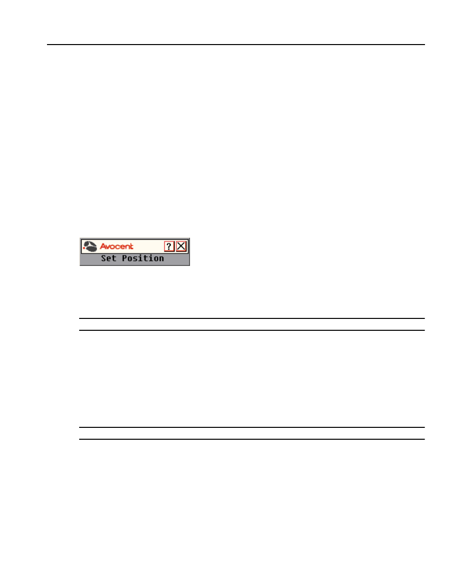 Figure 3.9: position flag, Broadcasting to target devices | Avocent DSR1020 User Manual | Page 35 / 76