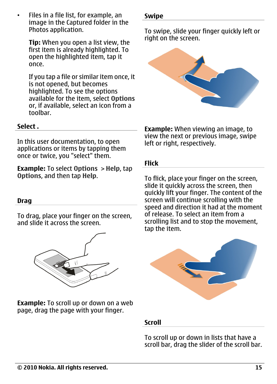 Nokia C6-00 User Manual | Page 15 / 112