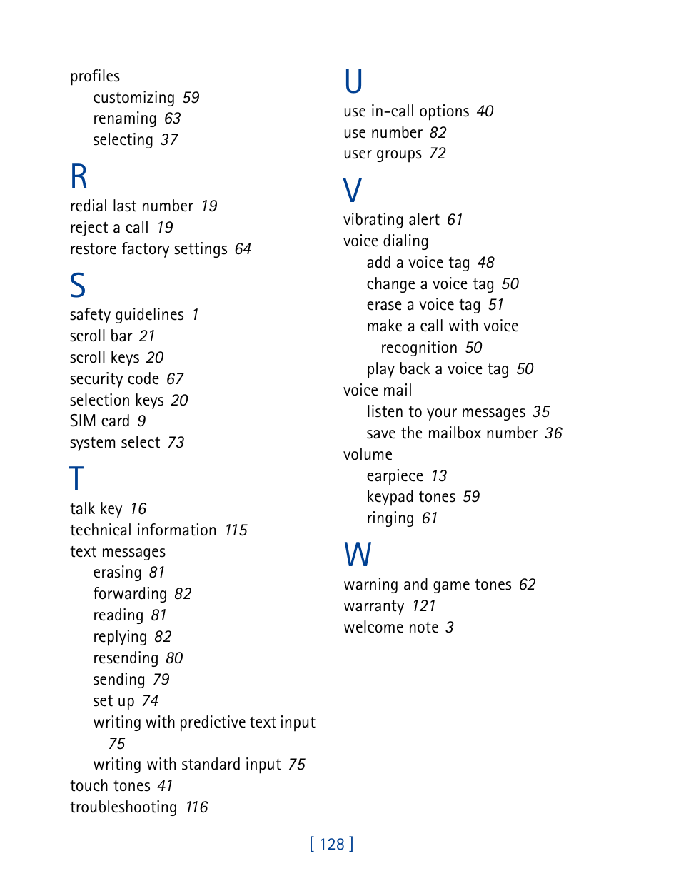 Nokia 8890 User Manual | Page 137 / 141