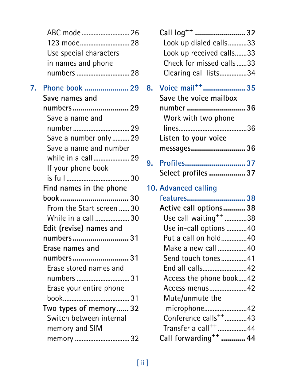 Nokia 8890 User Manual | Page 5 / 141