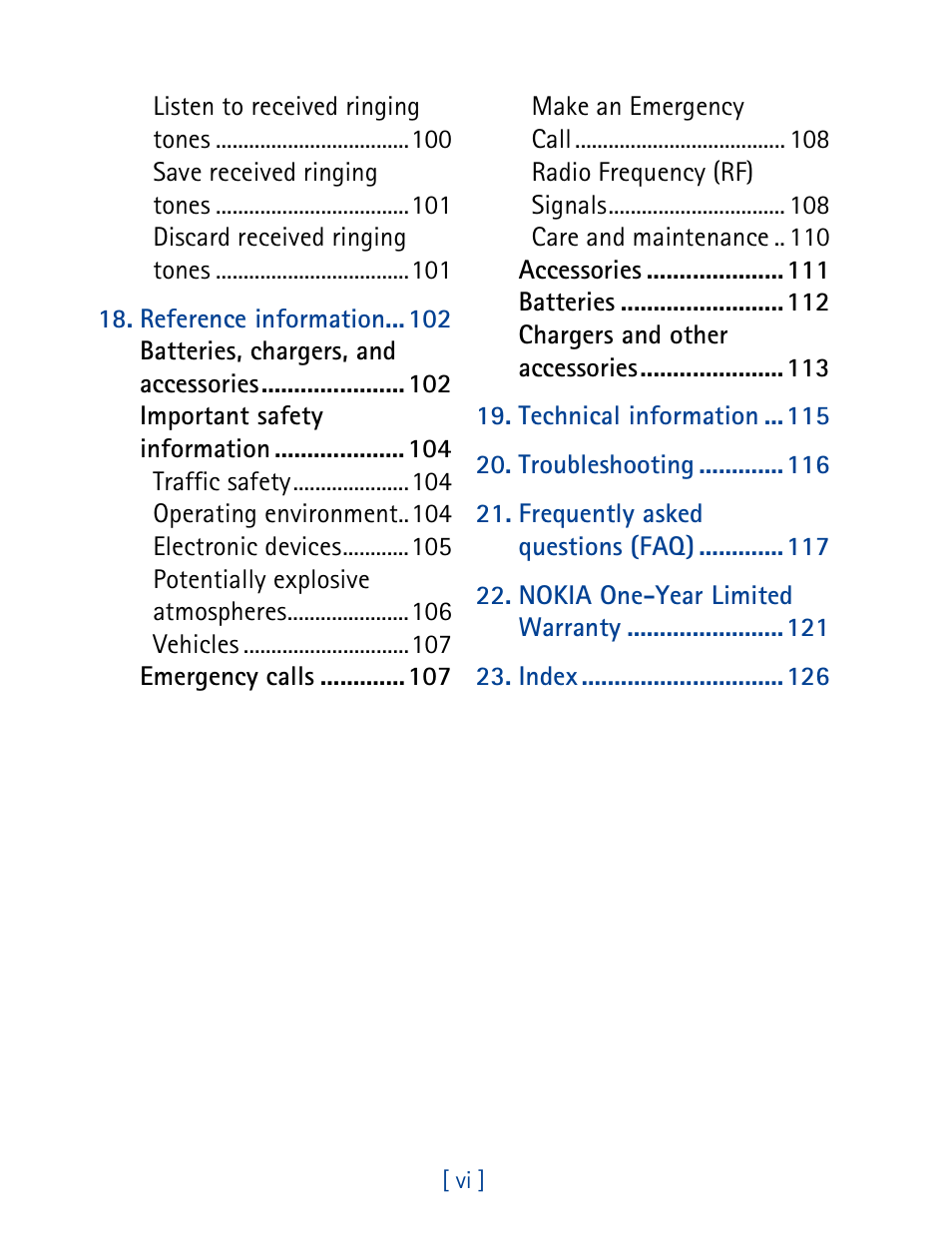 Nokia 8890 User Manual | Page 9 / 141