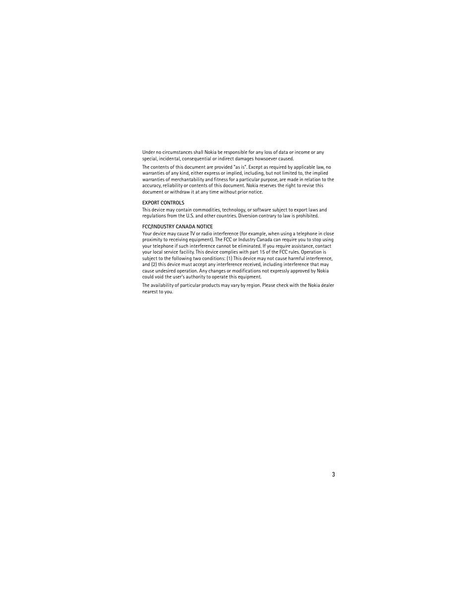 Nokia 6126 User Manual | Page 4 / 185