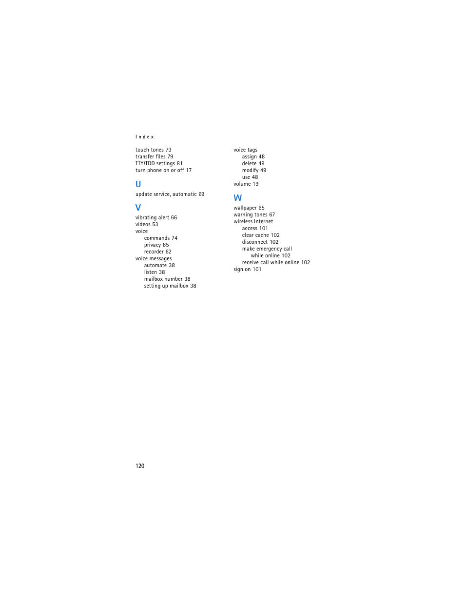 Nokia 6265i User Manual | Page 121 / 257