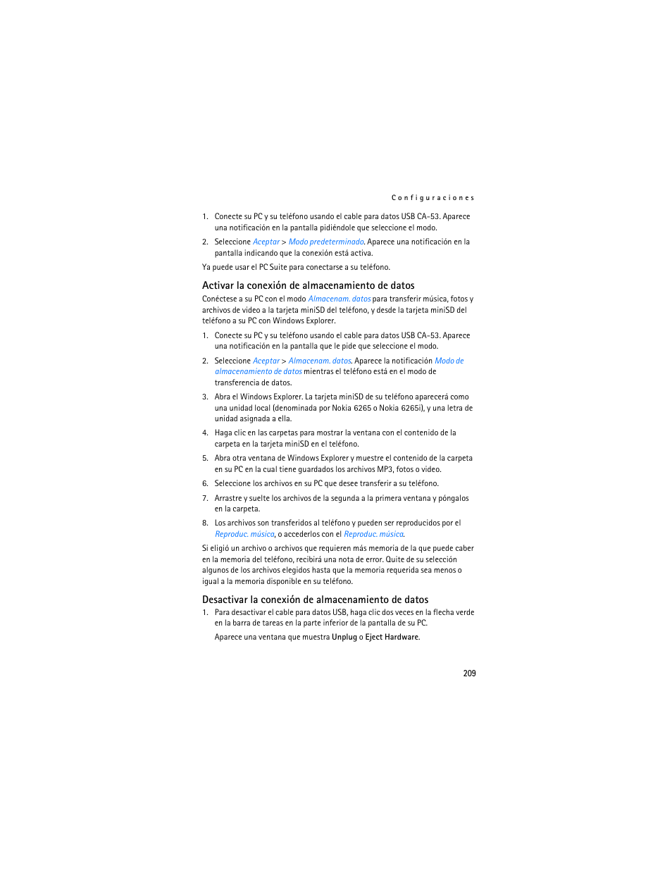 Nokia 6265i User Manual | Page 210 / 257