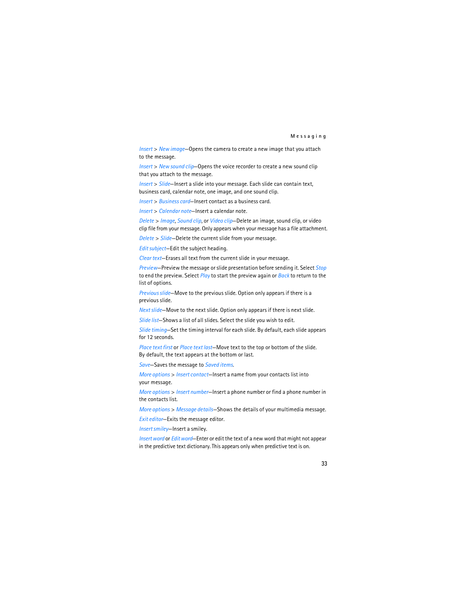 Nokia 6265i User Manual | Page 34 / 257