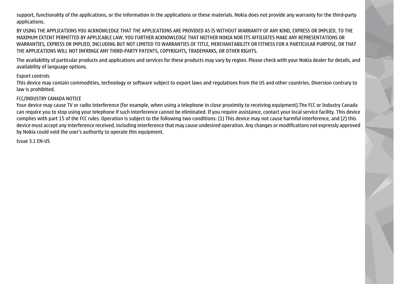 Nokia N95 User Manual | Page 3 / 117