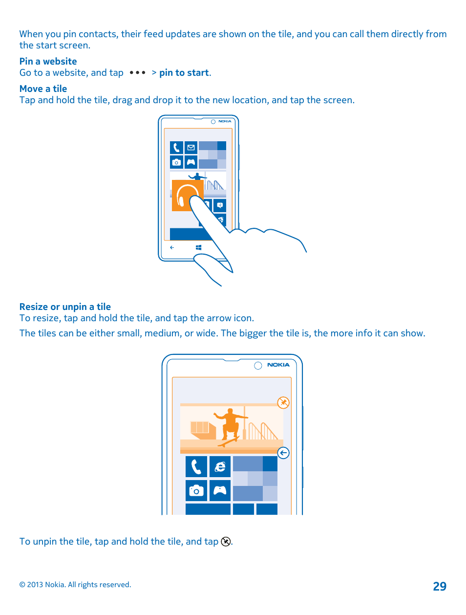 Nokia Lumia 820 User Manual | Page 29 / 121