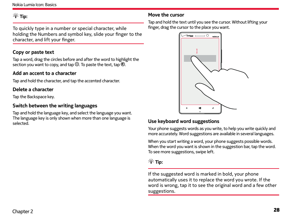 Nokia Lumia Icon User Manual | Page 28 / 102