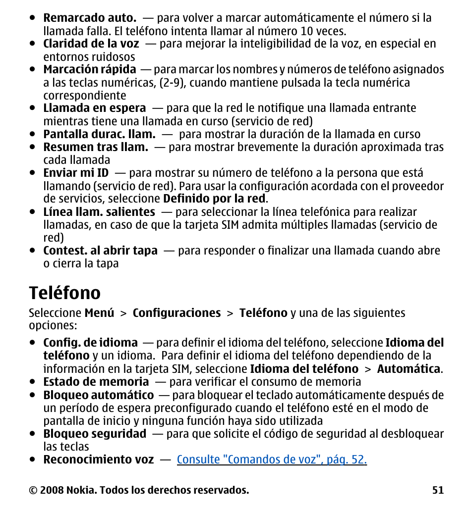 Teléfono | Nokia 7510 Supernova User Manual | Page 128 / 160