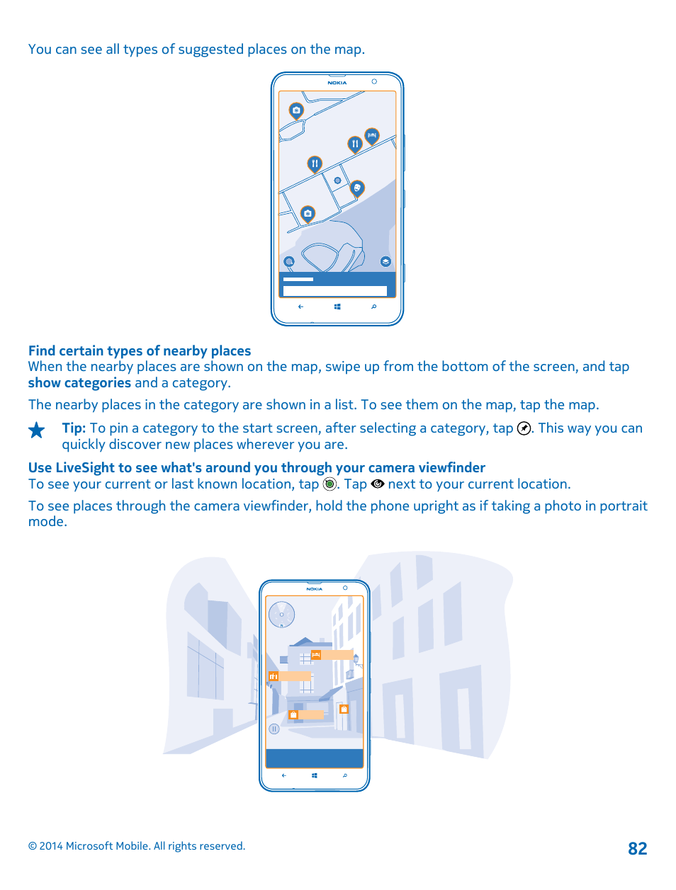 Nokia Lumia 1320 User Manual | Page 82 / 124