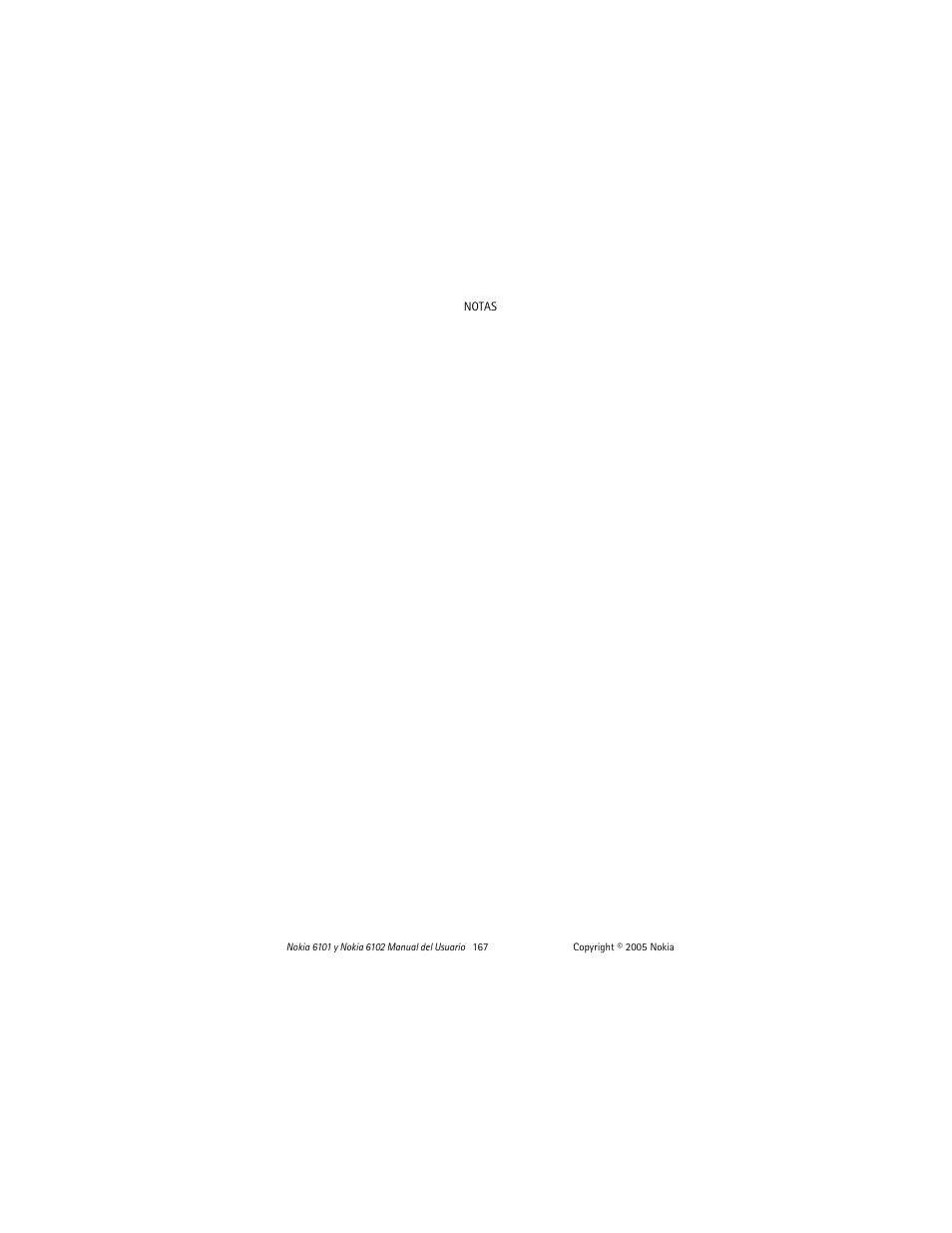 Nokia 6102 User Manual | Page 168 / 169