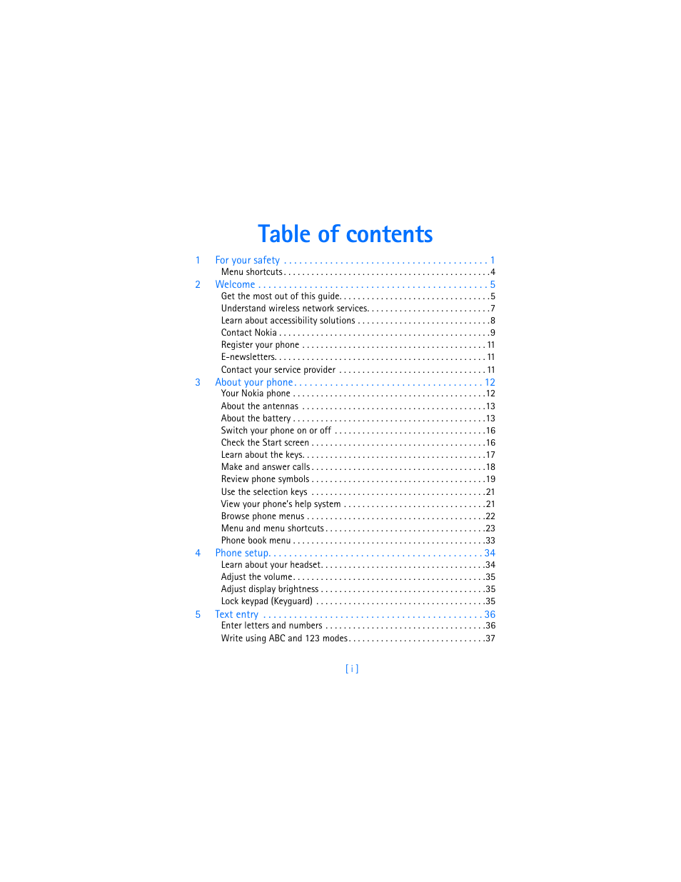 Nokia 6385 User Manual | Page 3 / 194