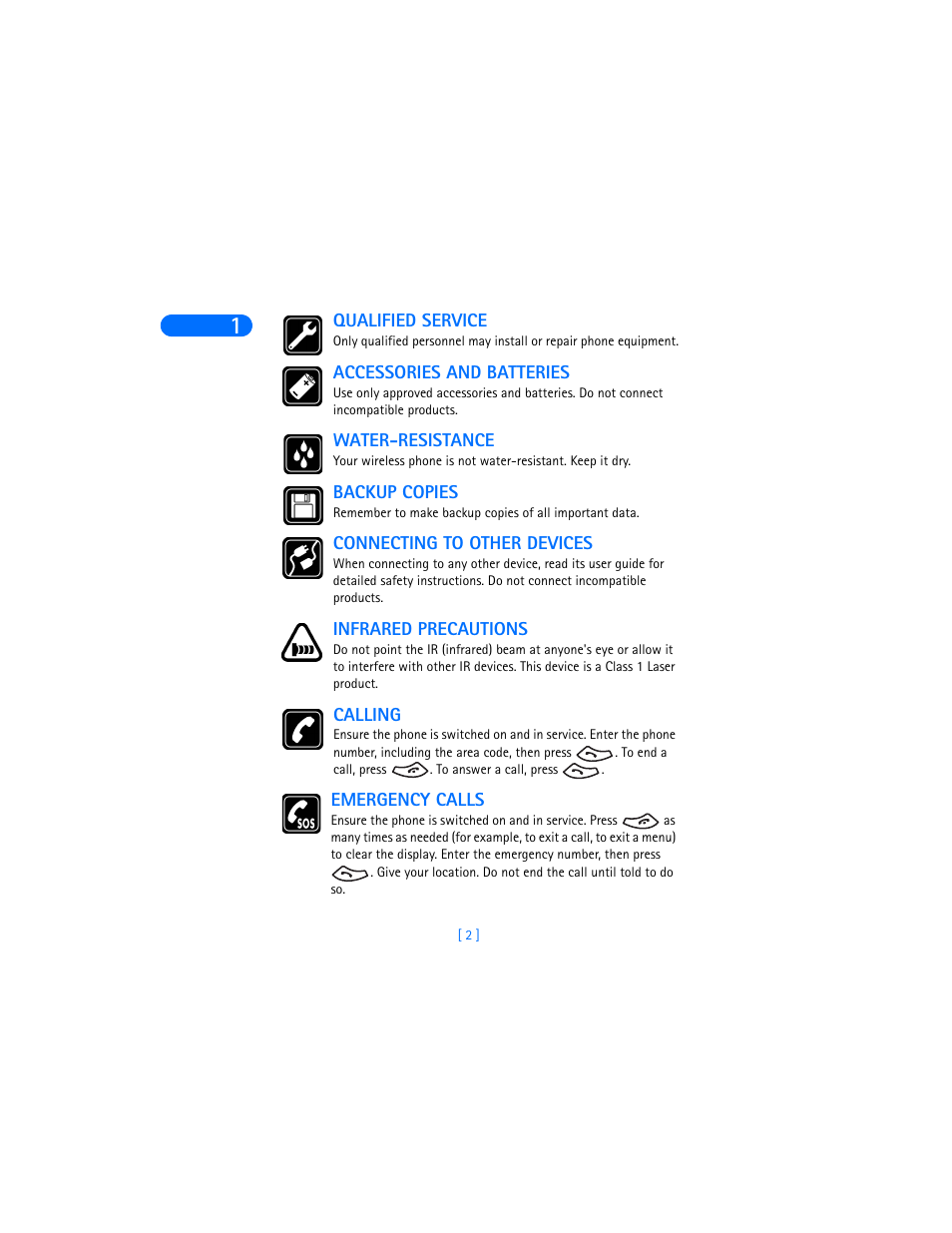 Nokia 6385 User Manual | Page 8 / 194