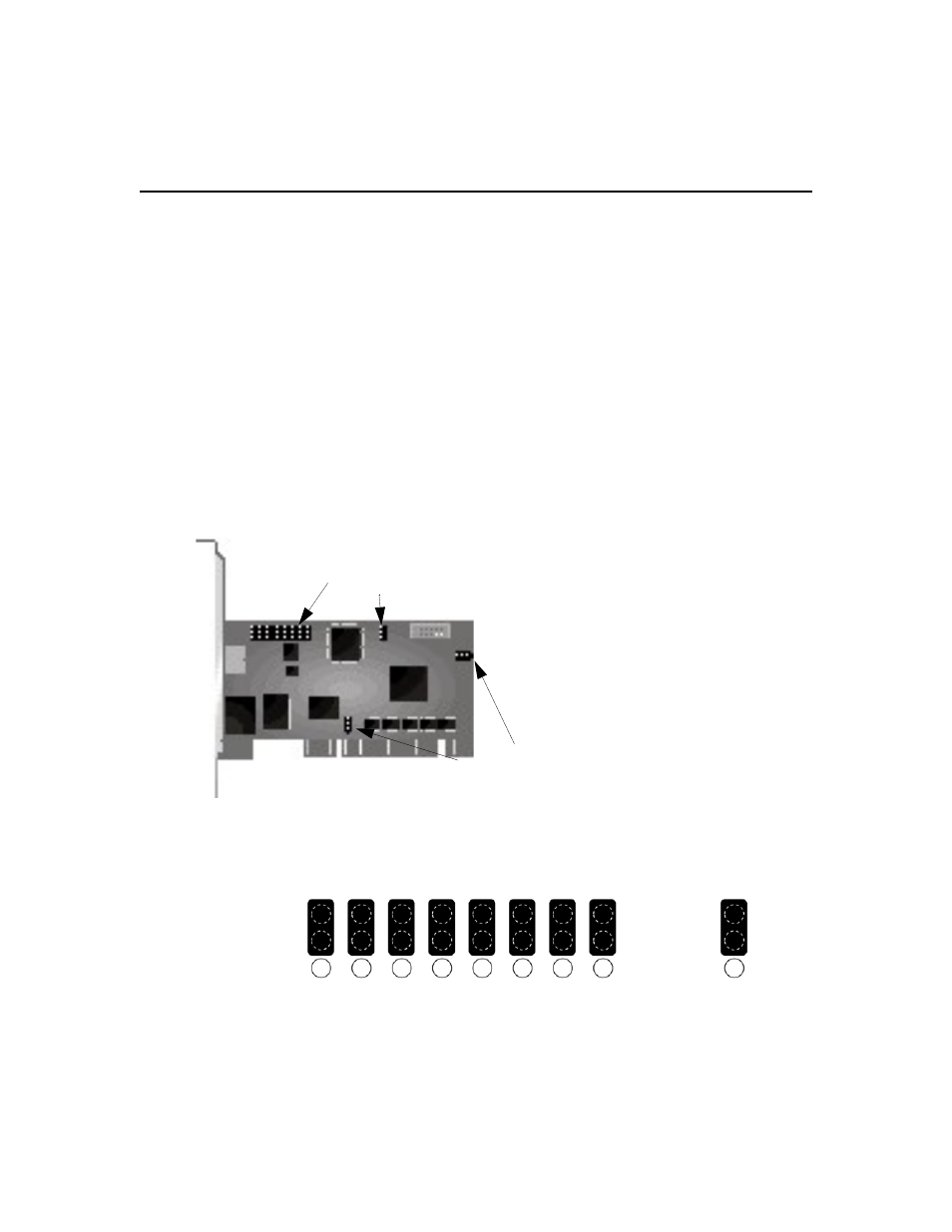 Figure 2.2: pci add in card jumpers | Avocent C Series User Manual | Page 18 / 44