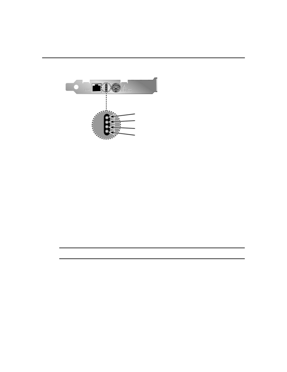 Led definitions, Figure 3.2: led identification - pci add in card | Avocent C Series User Manual | Page 28 / 44
