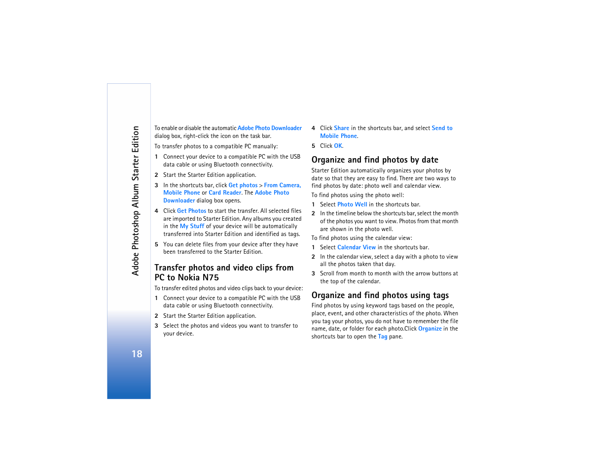 Nokia N75 User Manual | Page 18 / 24