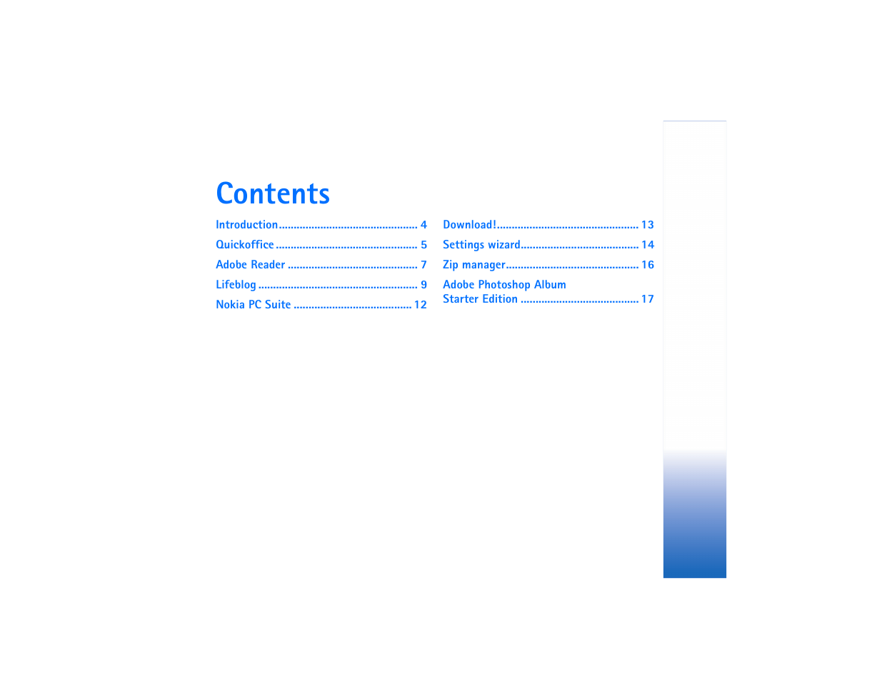 Nokia N75 User Manual | Page 3 / 24